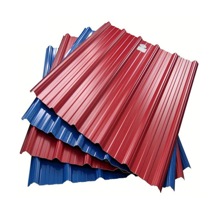 Building Material Zinc Steel Roofing Corrugated Sheet Galvanized Aluminium Color Coated Roof Sheet