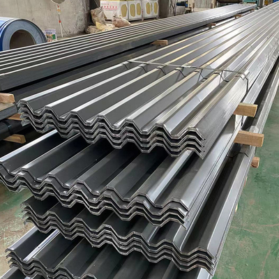 Factory 0.5mm 0.6mm Thick 665-1100mm Width Galvanized Corrugated Roofing Sheet Hot Dipped Galvanized Roofing Sheet
