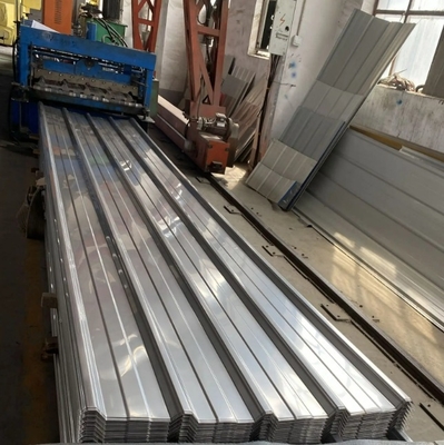 Factory 0.5mm 0.6mm Thick 665-1100mm Width Galvanized Corrugated Roofing Sheet Hot Dipped Galvanized Roofing Sheet