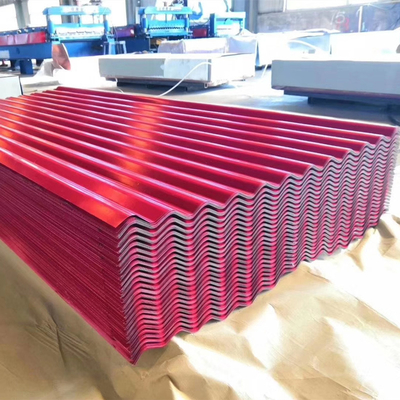 RAL Color 24 Gauge Corrugated Metal Roofing Sheets Prices High Quality Galvanized Color Coated Steel Roofing Sheet