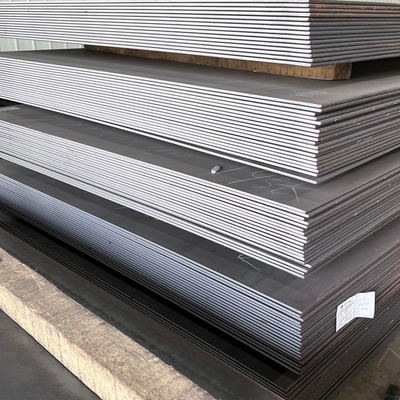SS400 Q355 Black Iron Mild Sheet Plate Hot Cold Rolled Carbon Steel Plate for Building Industry