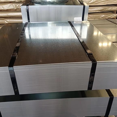Customized 20 22 26 Gauge Hot Dip Galvanized Steel Sheet Zinc Coated Surface Galvanized Steel Plate for Roofing Sheet