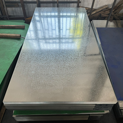 Building Material Steel Structural Galvanized Mild Steel Sheet Z30 Z275 Cold Rolled Galvanized Steel Plates