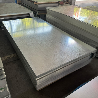 Building Material Steel Structural Galvanized Mild Steel Sheet Z30 Z275 Cold Rolled Galvanized Steel Plates