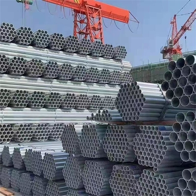 Hot Dipped Galvanized Steel Round Pipe Welded High Pressure Galvanized Steel Pipe for Building Material