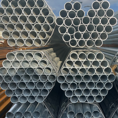 Hot Dipped Galvanized Steel Round Pipe Welded High Pressure Galvanized Steel Pipe for Building Material