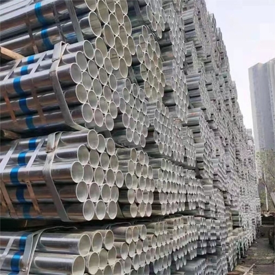 High Strength ASTM A53 DN100 Galvanized Pipe Tube Seamless Round Hot Dipped Galvanized Hollow Steel Pipe