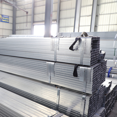 Structure Application 2x2 4x4 Galvanized Steel Hollow Pipe Tube 1.5 Inch 4 Inch Hot Dipped Galvanized Welded Steel Pipe
