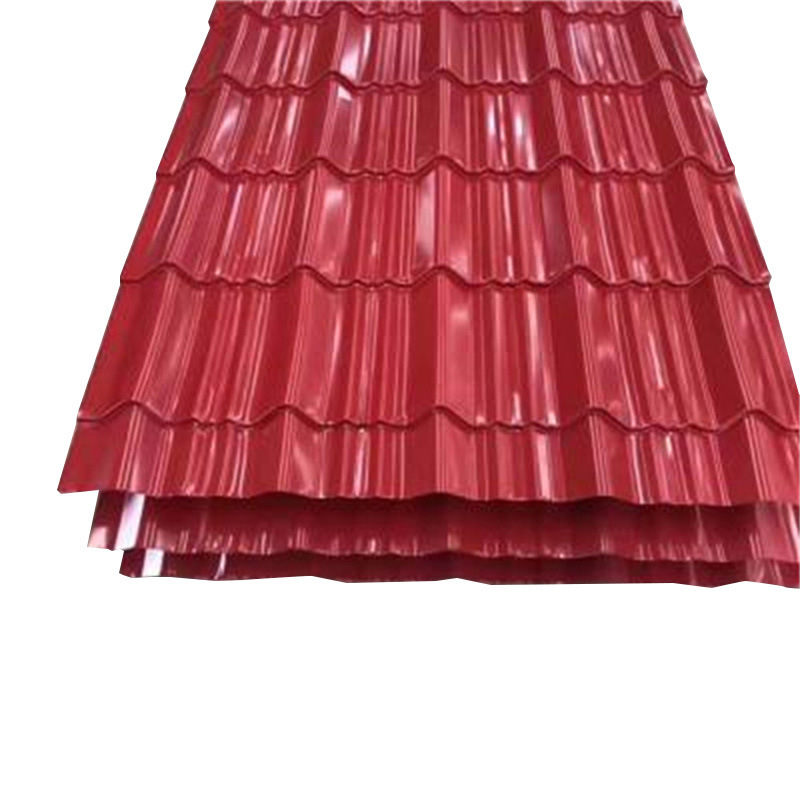 Building Material Zinc Steel Roofing Corrugated Sheet Galvanized Aluminium Color Coated Roof Sheet