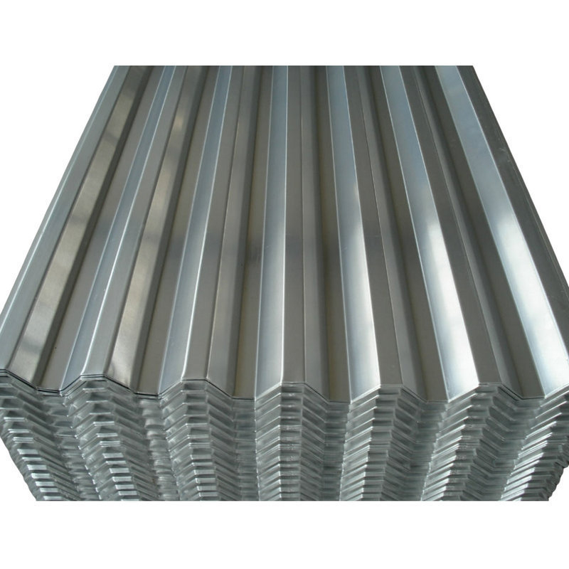 Factory 0.5mm 0.6mm Thick 665-1100mm Width Galvanized Corrugated Roofing Sheet Hot Dipped Galvanized Roofing Sheet